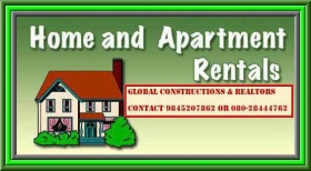 2 bhk flat for rent in hbr layout, hennur