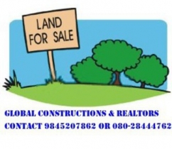 4400 sqft site for sale in kothanur, hennur