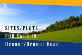 40x60 site in hennur gardens, hennur main road