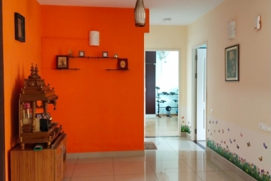 spacious 2 bhk semi furnished flat for sale in brigade altamont, k narayanapura, hennur main road